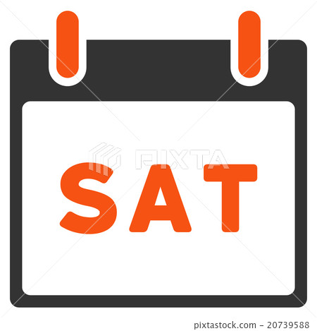 Saturday Flat Icon Saturday Flat Icon 20739588