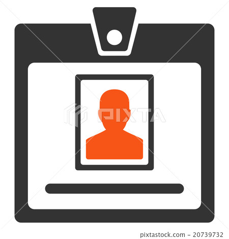 Person Badge Icon Person Badge Icon 20739732