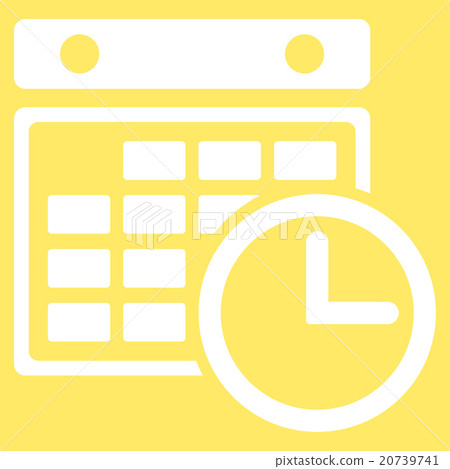 Timetable Flat Icon Timetable Flat Icon 20739741