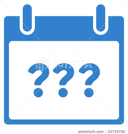 Unknown Date Icon Unknown Date Icon 20739788