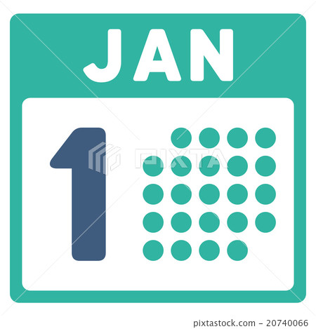 January First Icon January First Icon 20740066