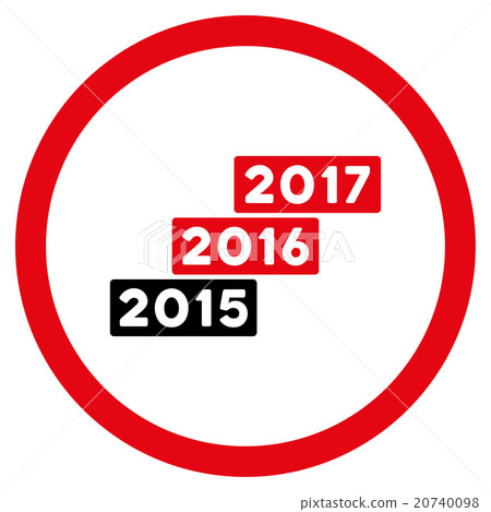 Years Stairs Icon Years Stairs Icon 20740098