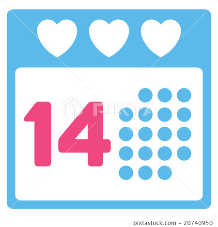Valentine Love Date Icon Valentine Love Date Icon 20740950
