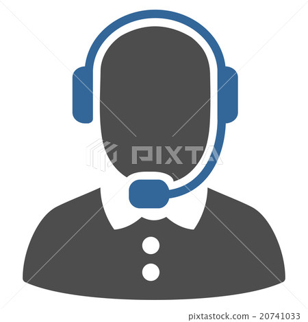 Call Center Operator Icon Call Center Operator Icon 20741033