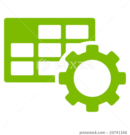 Schedule Configuration Icon - Stock Illustration [20741168] - PIXTA