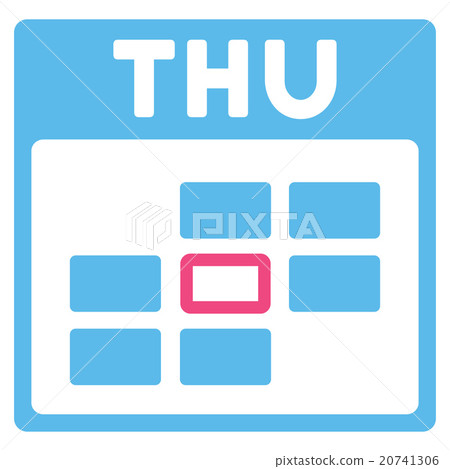 Thursday Flat Icon 20741306