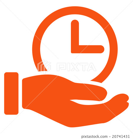 Time Service Icon - Stock Illustration [20741431] - PIXTA