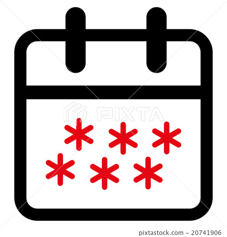 Winter Date Icon Winter Date Icon 20741906