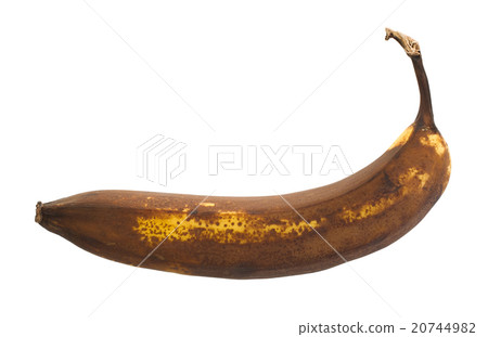 Over ripe banana, isolated Over ripe banana, isolated 20744982