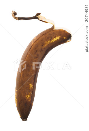 Over ripe banana, isolated Over ripe banana, isolated 20744985