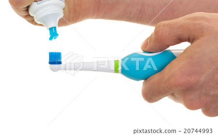 Electric toothbrush isolated 20744993