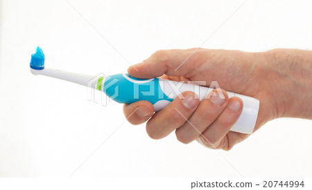 Electric toothbrush isolated Electric toothbrush isolated 20744994
