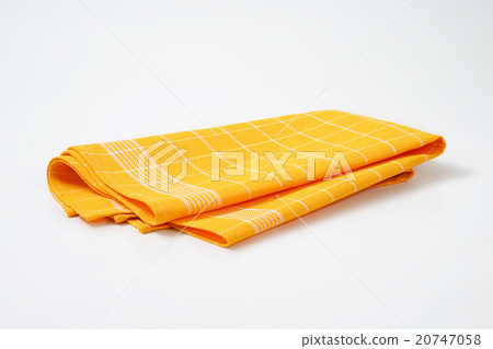 yellow kitchen towel 20747058