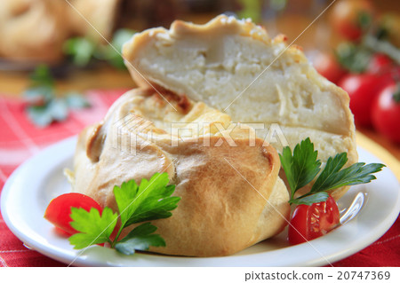Vegetarian pasty 20747369