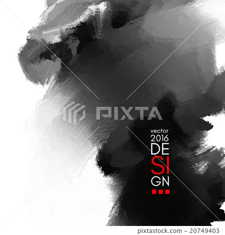 Abstract inkblot background. Abstract inkblot background. 20749403