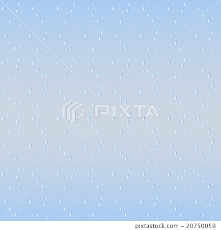 Rain drops seamless vector background.  20750059