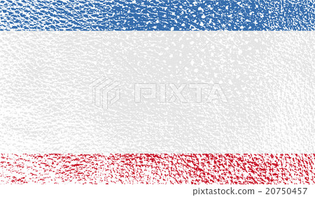Flag of Crimea with old texture. Vector 20750457