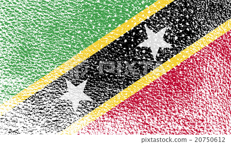Flag of with old texture. Vector Flag of with old texture. Vector 20750612