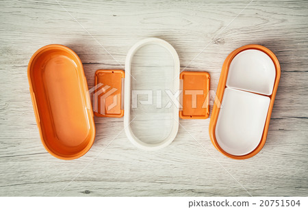 Orange folding plastic food box Orange folding plastic food box 20751504
