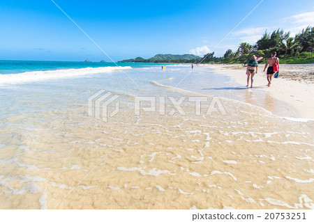 [夏威夷]瓦胡島凱魯瓦海灘 20753251