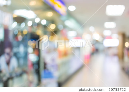 shopping mall department store, image blur shopping mall department store, image blur 20753722