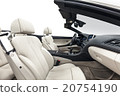 Car interior luxury cabriolet seats & dashboard 20754190