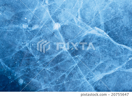 Abstract ice texture with air bubble 20755647