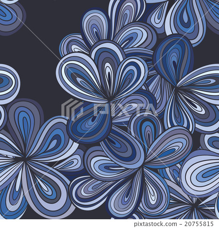 Hand-drawn abstract seamless pattern Hand-drawn abstract seamless pattern 20755815