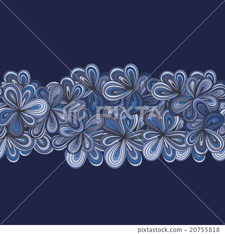 Hand-drawn abstract seamless pattern 20755818