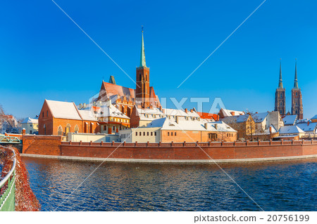 Cathedral Island in the morning, Wroclaw, Poland Cathedral Island in the morning, Wroclaw, Poland 20756199
