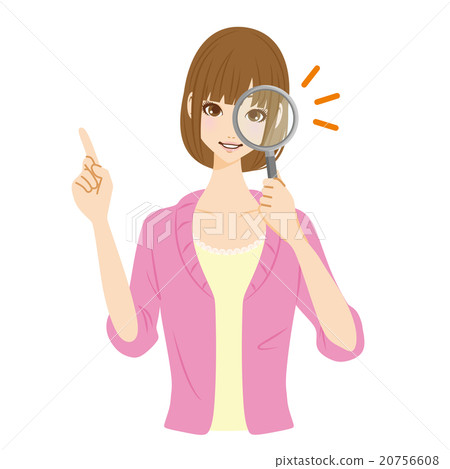 放大鏡女人 放大鏡女人 20756608
