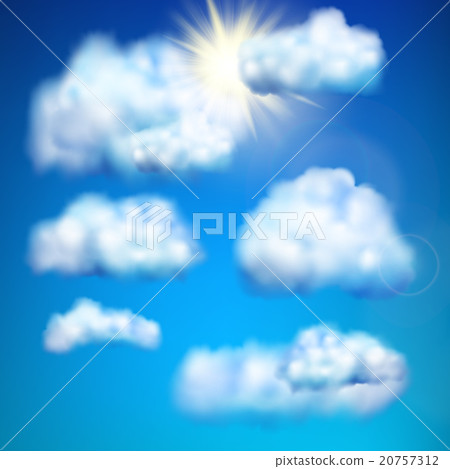 Clouds in the sky. EPS 10 Clouds in the sky. EPS 10 20757312