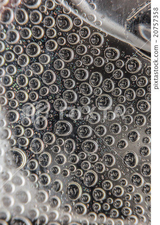 Water drops on transparent glass background. 20757358