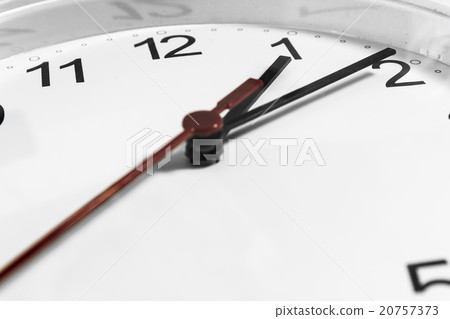 Closeup of hands on clock face.sensitive focus Closeup of hands on clock face.sensitive focus 20757373