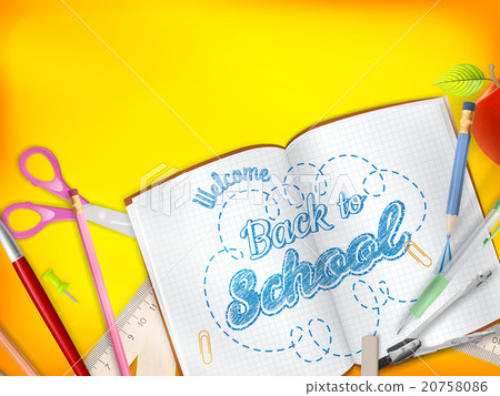 Back to School marketing background. EPS 10 Back to School marketing background. EPS 10 20758086