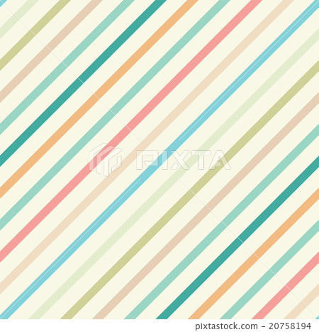 Retro seamless vector pattern - Stock Illustration [20758194] - PIXTA