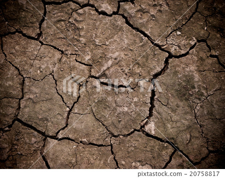 Close up of the cracked ground, dry soil texture Close up of the cracked ground, dry soil texture 20758817