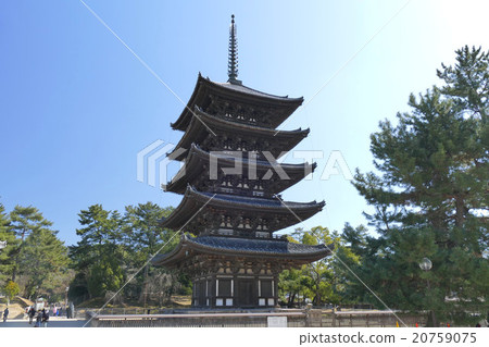 [高福寺五層寶塔]奈良縣奈良市登別町48 20759075