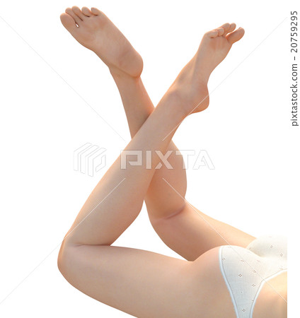 Ideal women's leg body Parts perming 3DCG illustration material Ideal women's leg body Parts perming 3DCG illustration material 20759295