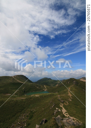 [Mt. Kuju] The scenery of the highest peak of Kyushu mainland 20760871
