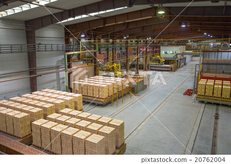 Brickyard. Production hall with special equipment Brickyard. Production hall with special equipment 20762004