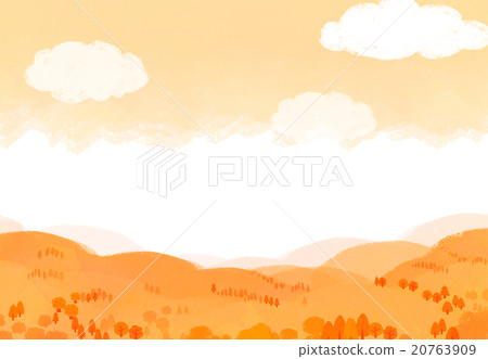 自然風景蠟筆觸摸 20763909