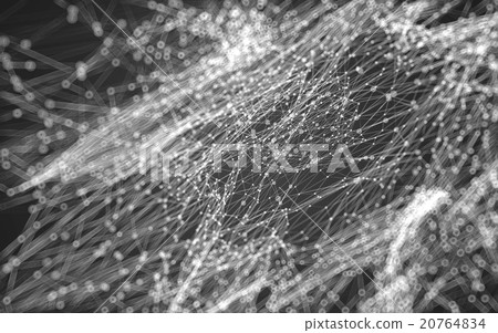 Abstract polygonal space low poly Abstract polygonal space low poly 20764834