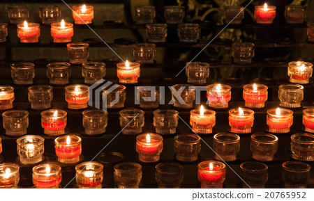 Candles in church Candles in church 20765952