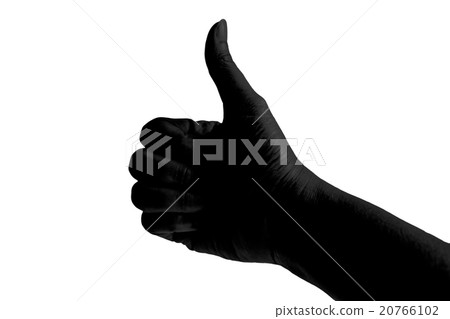 hand with thumb up hand with thumb up 20766102