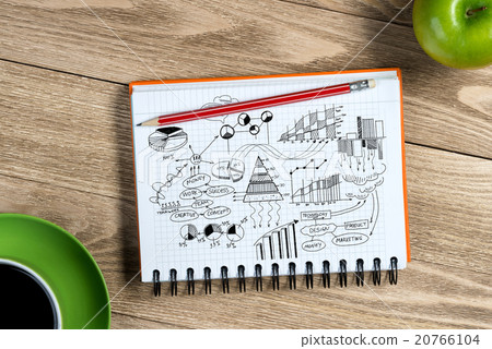 Business workplace with stuff Business workplace with stuff 20766104