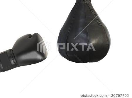 Boxing glove and a punching bag 20767703