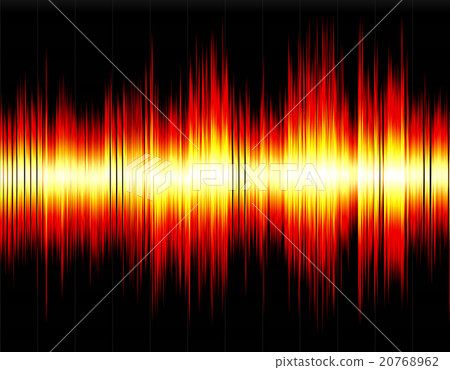 Colorful abstract digital sound wave background. 20768962
