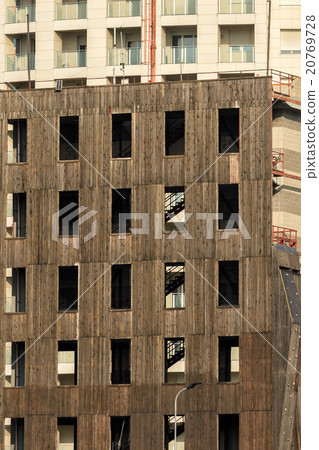 firefighters training building close up 20769728