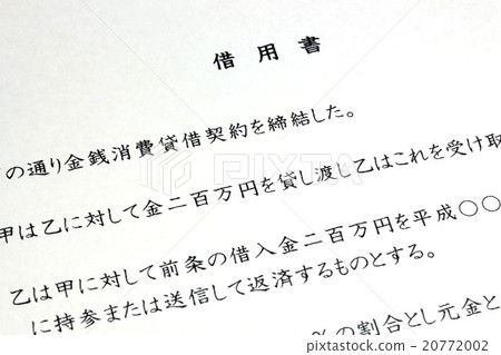 Borrowed letter Borrowed letter 20772002